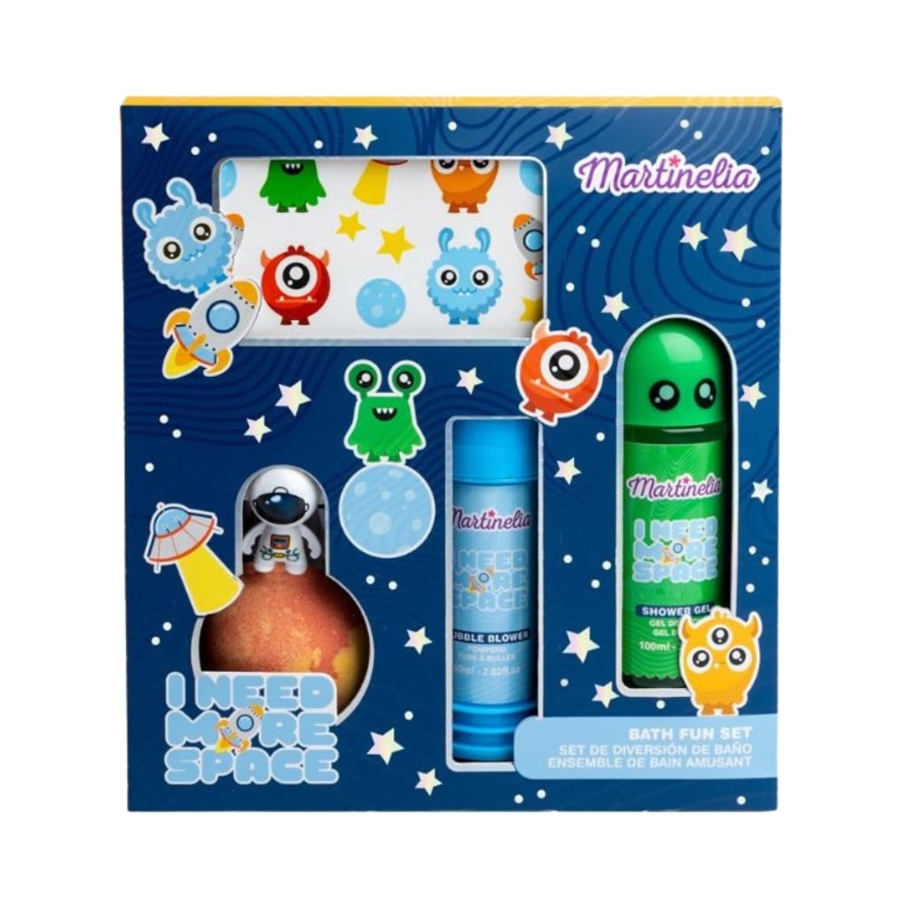 MARTINELIA vonios rinkinys I Need More Space Cosmic Bath Fun