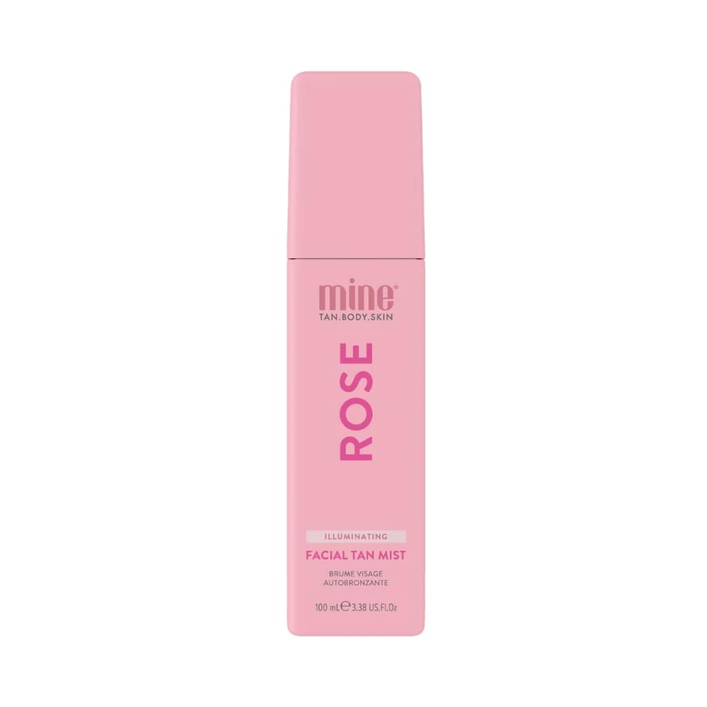 MINETAN švytėjimo suteikianti veido dulksna Rose, 100ml
