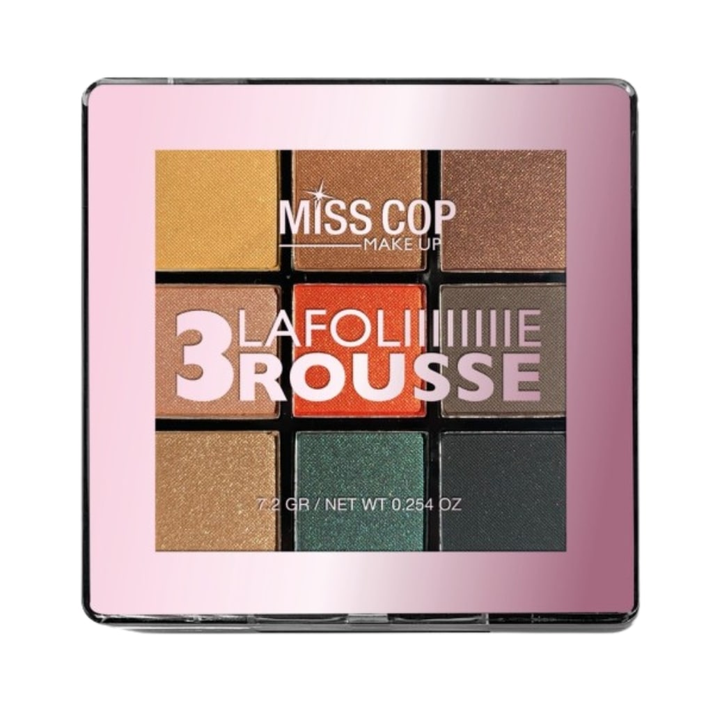 Miss Cop akių šešėlių paletė NUANCIER - 3 Rousse