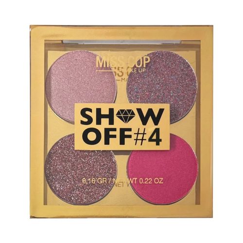 Miss Cop akių šešėlių paletė SHOW OFF 4