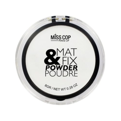 Miss Cop fiksuojanti kompaktinė pudra MAT AND FIX POWDER