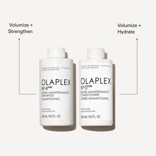 OLAPLEX atkuriamasis plonų plaukų šampūnas No.4FINE Bond Maintenance Shampoo, 250ml