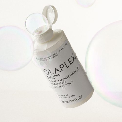 OLAPLEX atkuriamasis plonų plaukų šampūnas No.4FINE Bond Maintenance Shampoo, 250ml