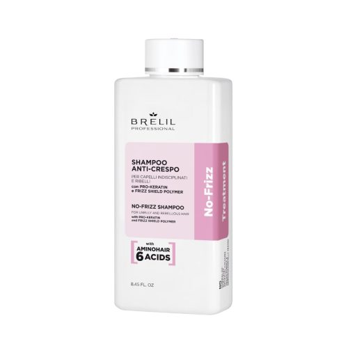 BRELIL plaukų šampūnas nuo plaukų šiaušimosi ANTI-CRESPO NO-FRIZZ TREATMENT, 250ml