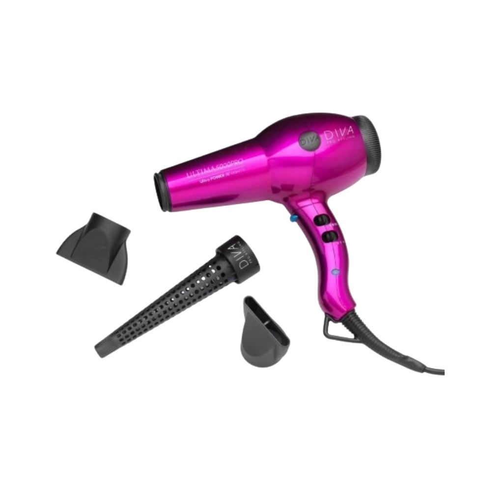 Diva Pro Styling plaukų džiovintuvas Ultima 5000 Pro, Pink