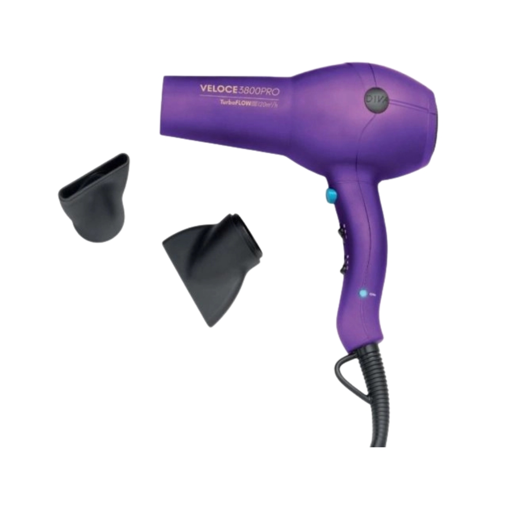 Diva Pro Styling plaukų džiovintuvas Veloce 3800 Pro, Purple