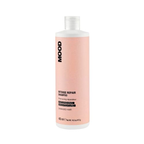 MOOD INTENSE REPAIR šampūnas pažeistiems, silpniems plaukams, 400ml