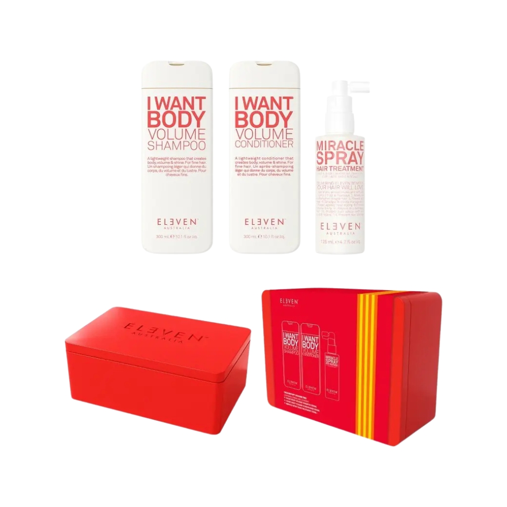 Eleven Australia plaukų priežiūros priemonių rinkinys Volume Holiday Trio ELED146