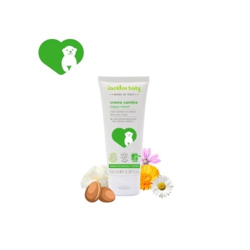 JACKLON BABY kremas kūdikio užpakaliukui NAPPY CREAM, 100ml