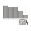 OSOM Kelioniniai buteliukai Travel Bottle Set OSOM25129GREY, pilkos spalvos
