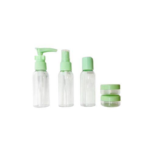 OSOM Kelioniniai buteliukai Travel Bottle Set OSOM25210MINT, mėtinės spalvos