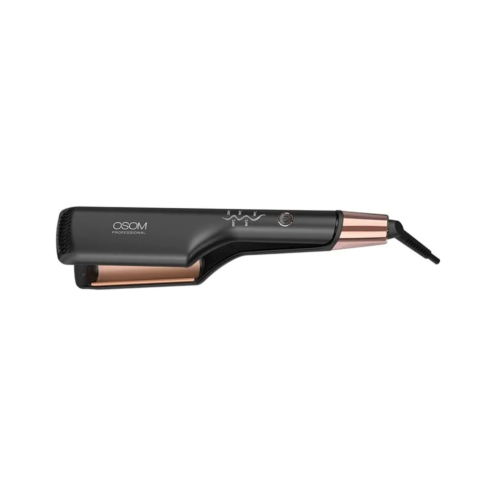 OSOM Professional plaukų formavimo žnyplės Double Barrel Waver Iron OSOMP8702, plokštelės bangos diametras 25 mm