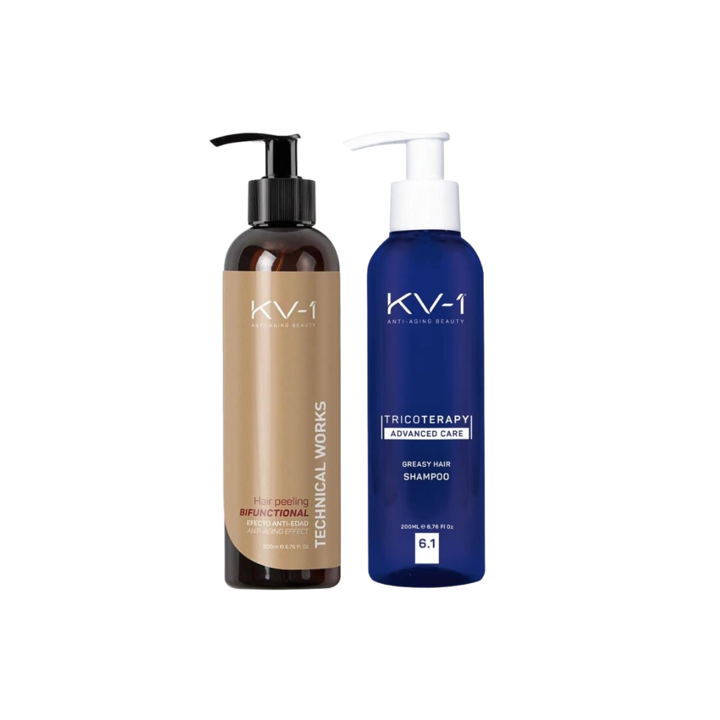 KV-1 rinkinys riebiai galvos odai