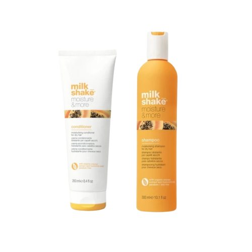 Milk Shake drėkinamasis rinkinys sausiems plaukams MOISTURE AND MORE