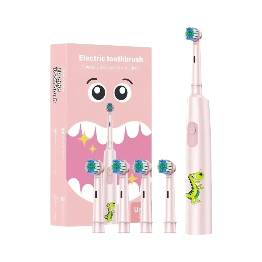 Vaikiškas elektrinis dantų šepetėlis OSOM Oral Care Kids Electric Toothbrush SC2002PINK, rožinės spalvos